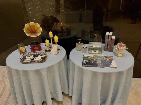 璀璨星光-相本桌佈置