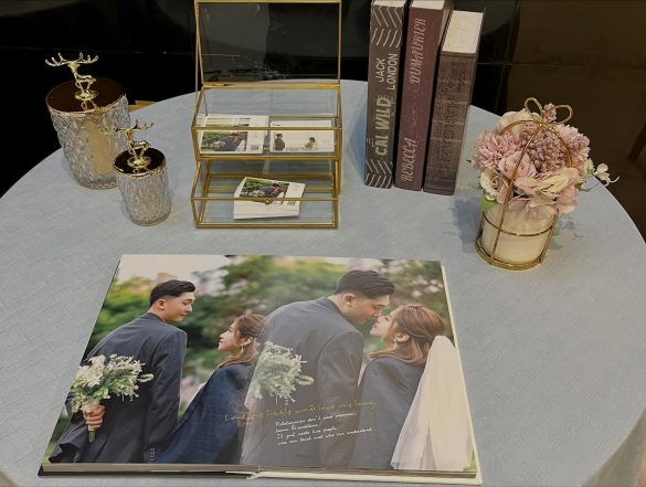 璀璨星光-相本桌佈置