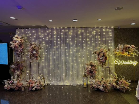 煦色韶光-瀑布燈串版