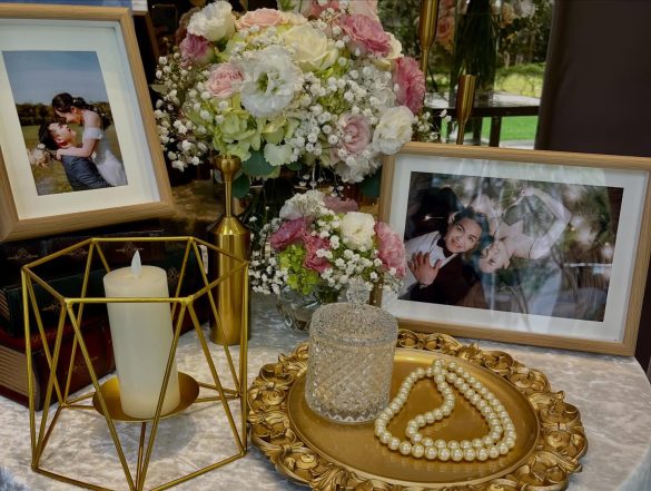 花辰月夕-相本桌佈置