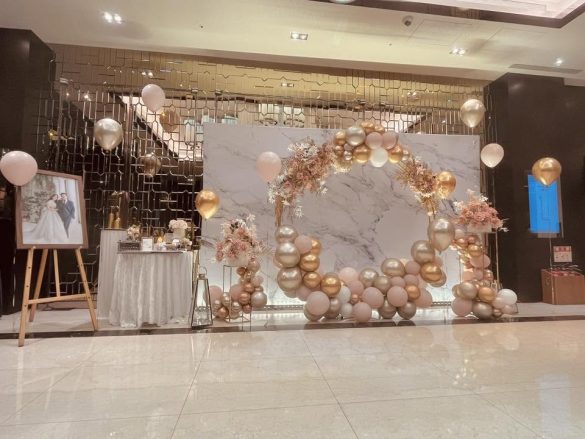 台中福華大飯店婚禮佈置-花辰月夕-小夫妻婚禮佈置01